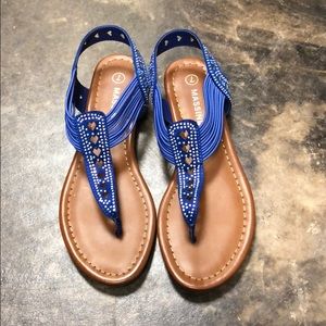 Royal Blue Sandal
